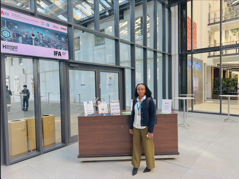 Dr. Hephzibah A. Igwe at IEEE GCCE Conference in Berlin